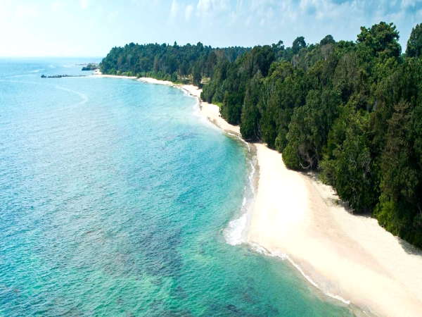 Desaru Beach in Johor Bahru Malaysia