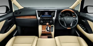 Luxury Private Car Singapore JB - Toyota Alphard Vellfire interior